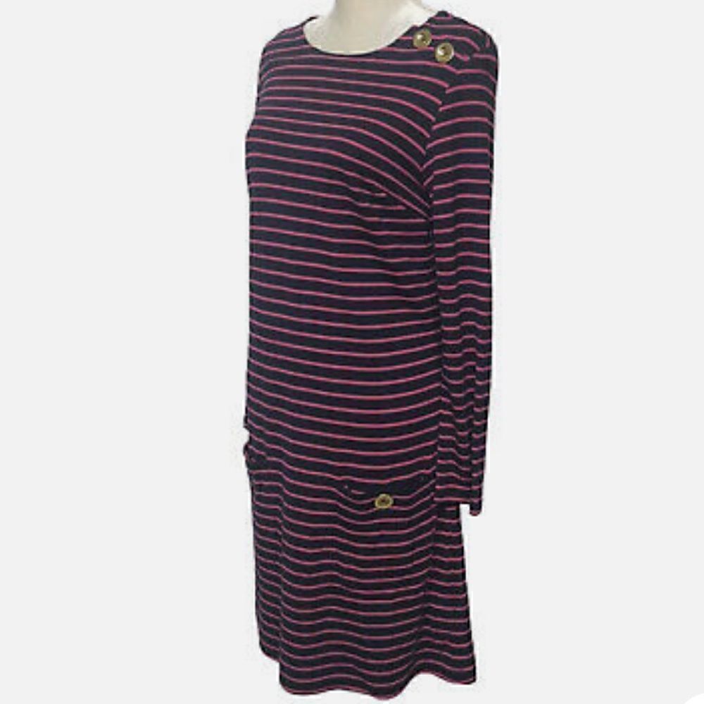 Sail To Sable Sheath Striped Dress - Picture 3 of 7